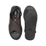 150201  GLOBERS ZEL PAD SANDLE BROWN