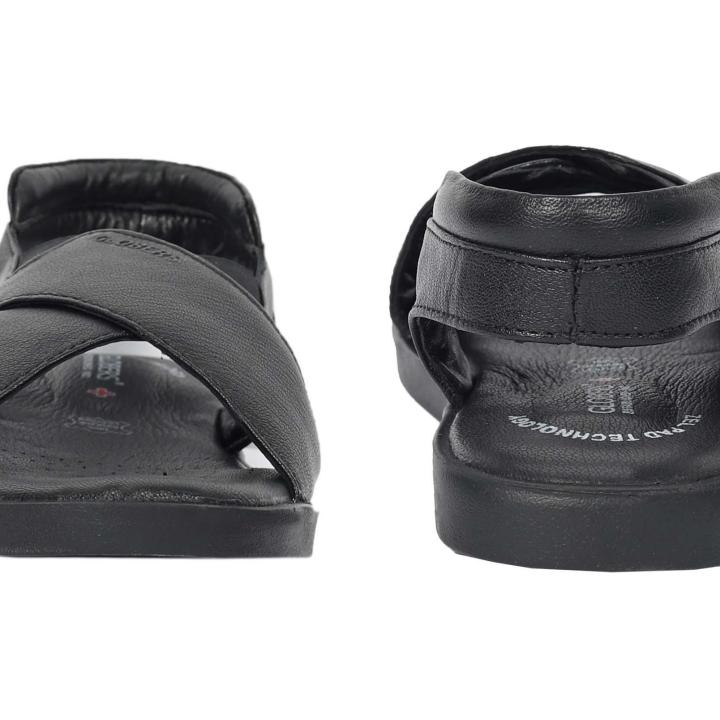 150201  GLOBERS ZEL PAD SANDLE BLACK