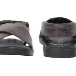 150201  GLOBERS ZEL PAD SANDLE BROWN
